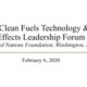 National Clean Fuels Technology & Health Effects Leadership Forum